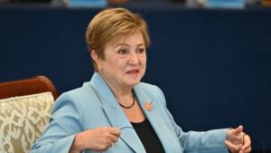 IMF’s Georgieva urges China to speed up shift from exports