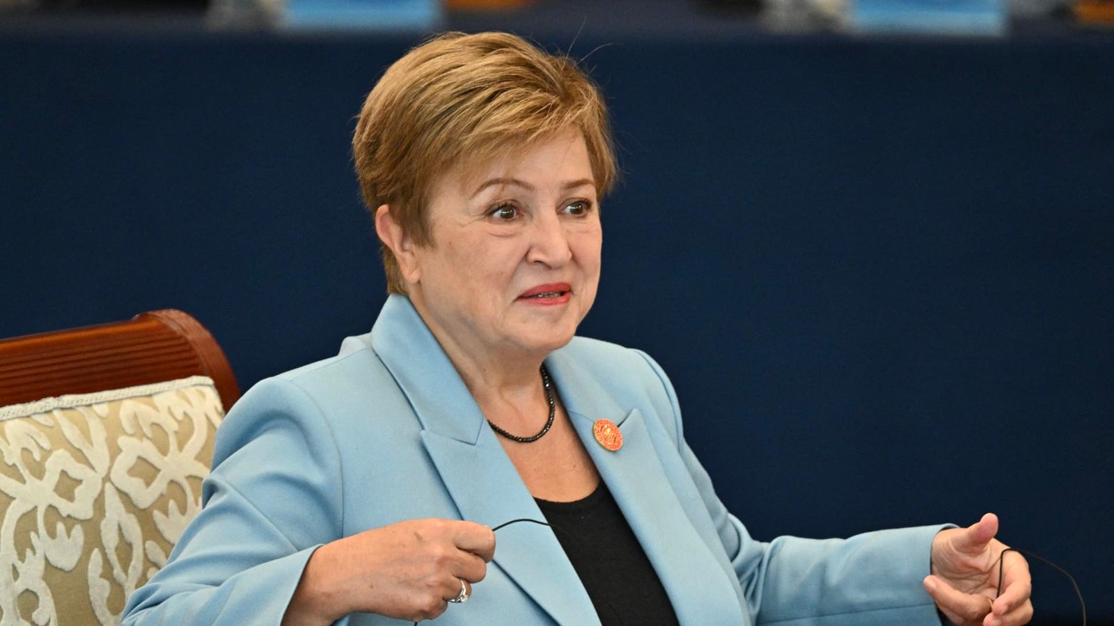 IMF's Georgieva urges China to speed up shift from exports