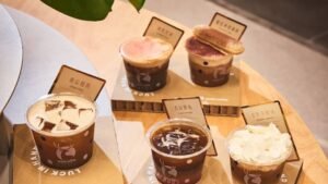 China’s Luckin Coffee opens its first high-end store