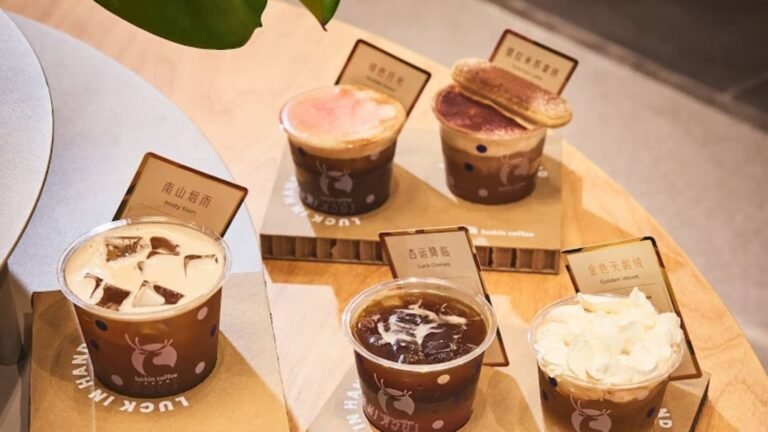 China’s Luckin Coffee opens its first high-end store