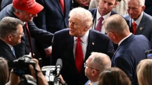 Trump makes little mention of China in the longest State of the Union speech