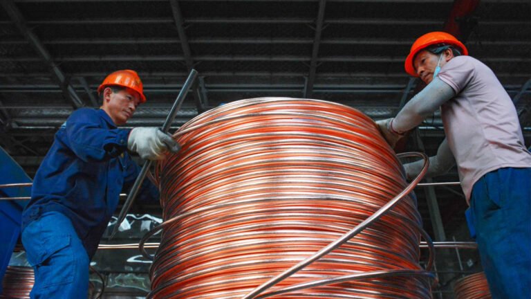 Copper joins gold in broad commodities sell-off. There’s a worrying reason behind it