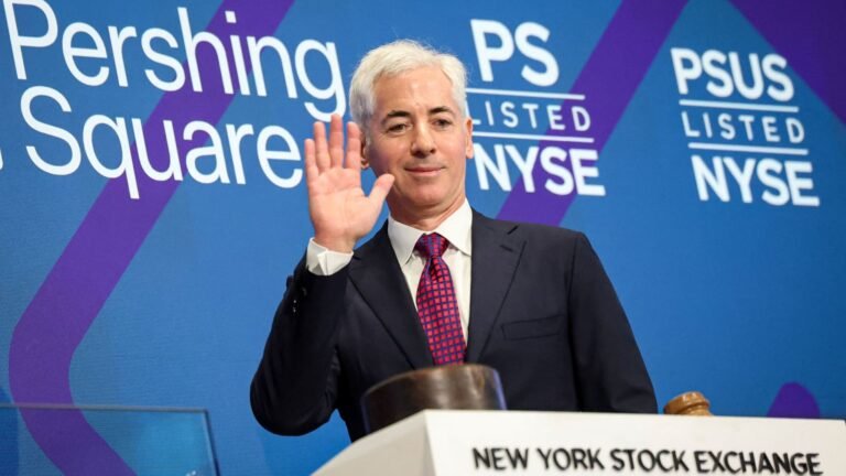 Bill Ackman’s $5 billion Pershing Square IPO to start trading, testing Berkshire-style vision